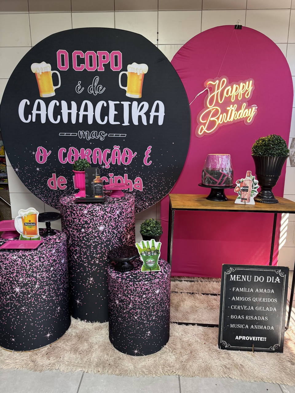Kit Gold - Cachaceira - PinkBluedecoracoes