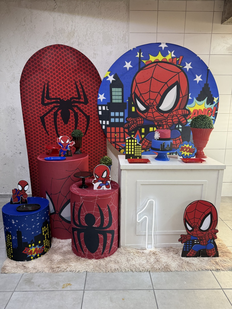 Kit Gold - Aranha Baby - PinkBluedecoracoes