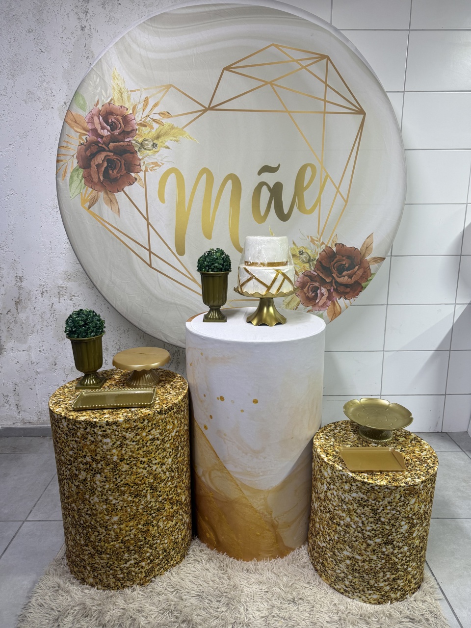 Kit Bronze 2 - Mãe 2 - PinkBluedecoracoes