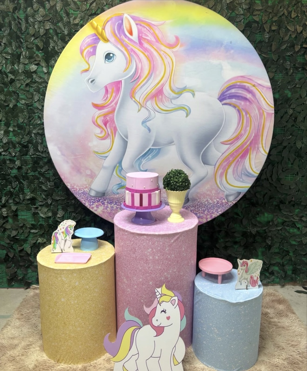 Kit Bronze 2 - Unicornio - PinkBluedecoracoes