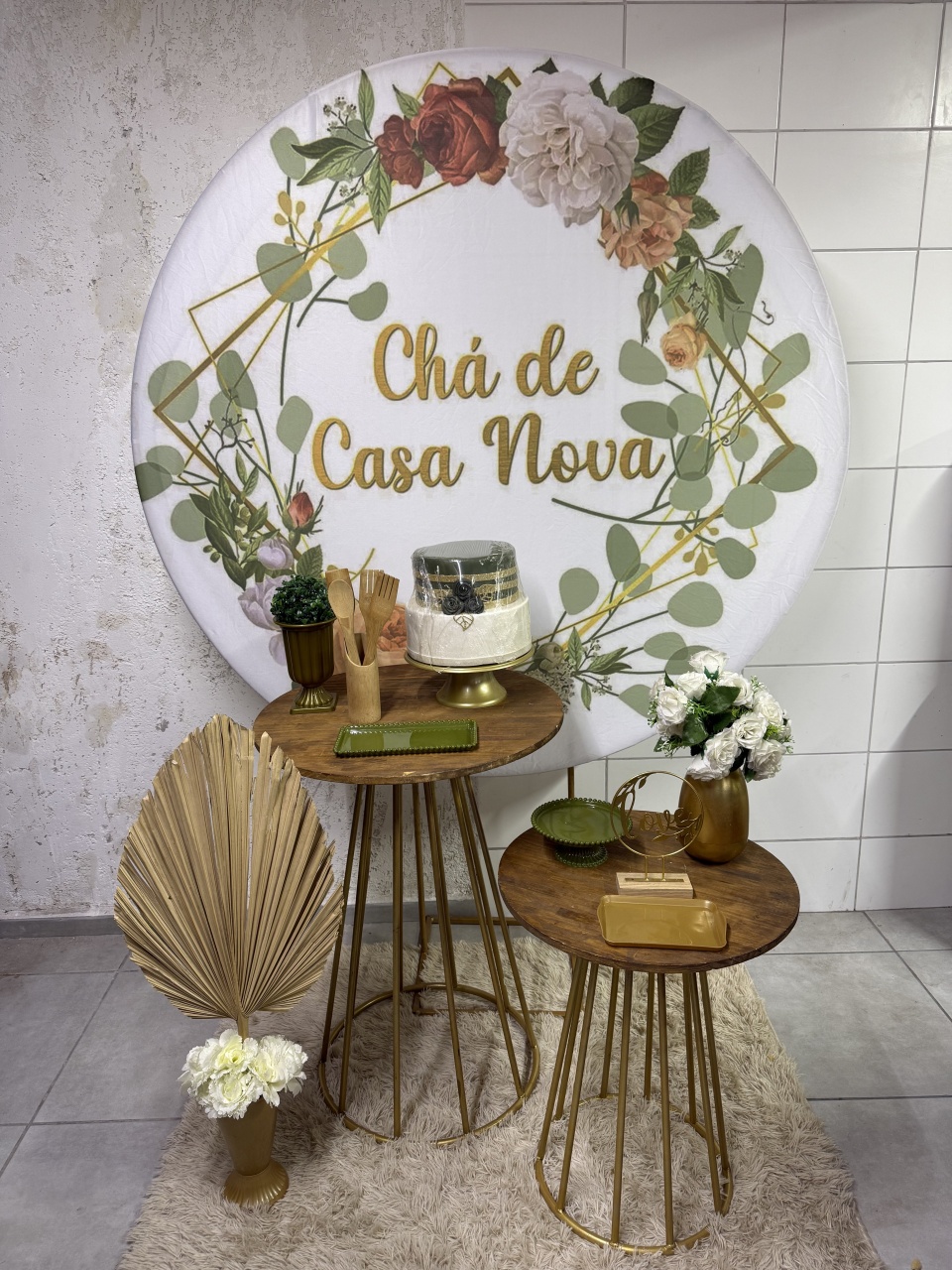 Kit Pink - Chá de Casa Nova Verde - PinkBluedecoracoes