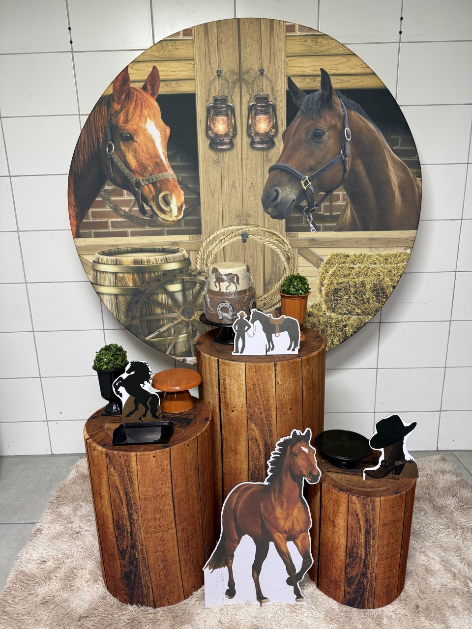 Kit Bronze 2 - Cavalo - PinkBluedecoracoes