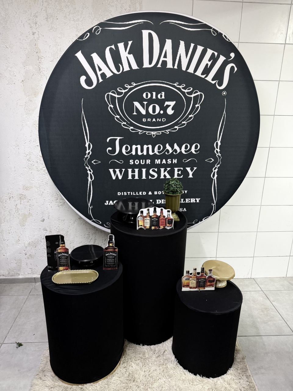 Kit Bronze 1 - Jack Daniels - PinkBluedecoracoes