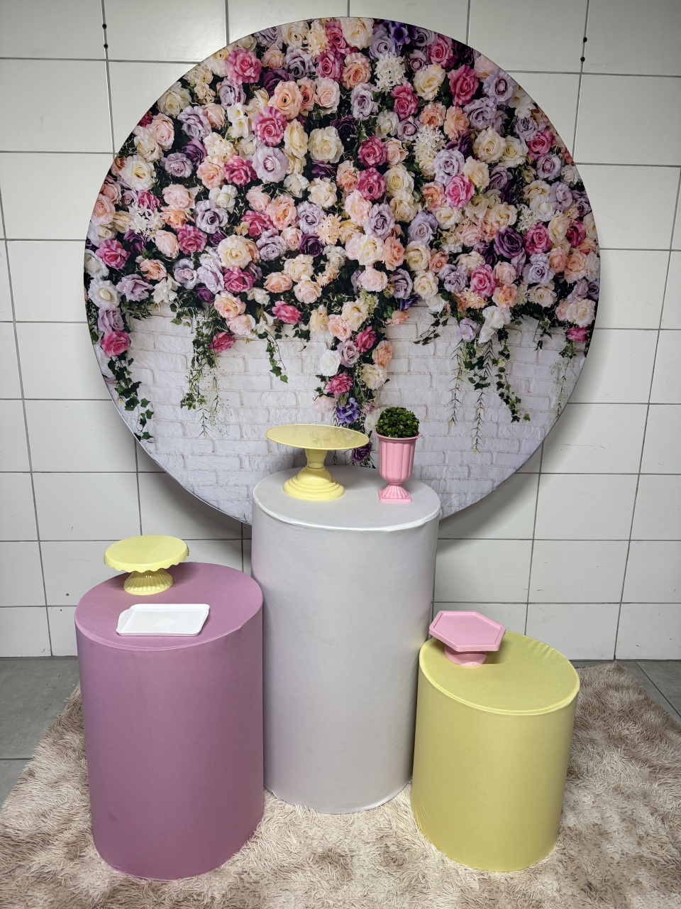 Kit Bronze 1 - Floral - PinkBluedecoracoes