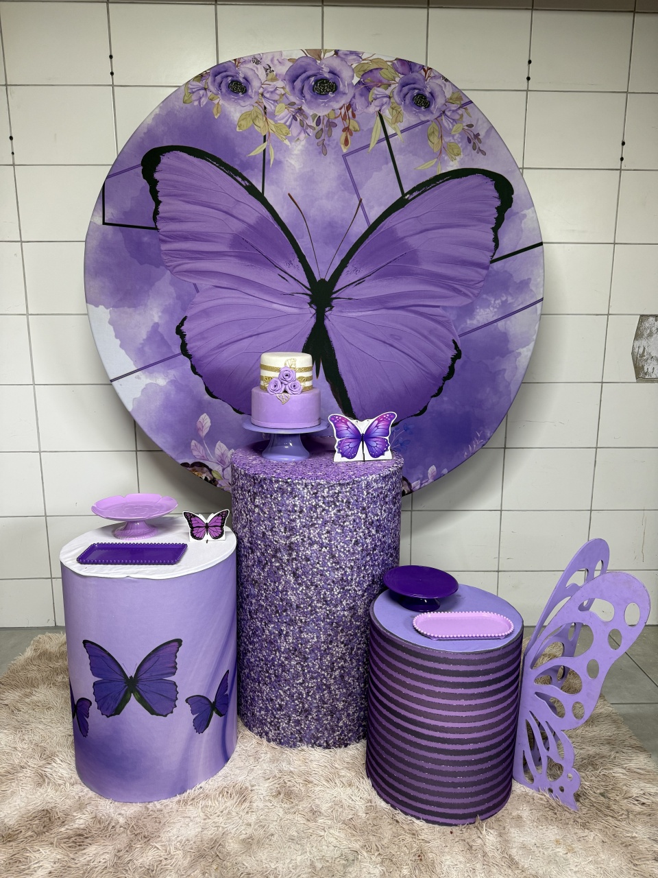 Kit Bronze 2 - Borboleta - PinkBluedecoracoes