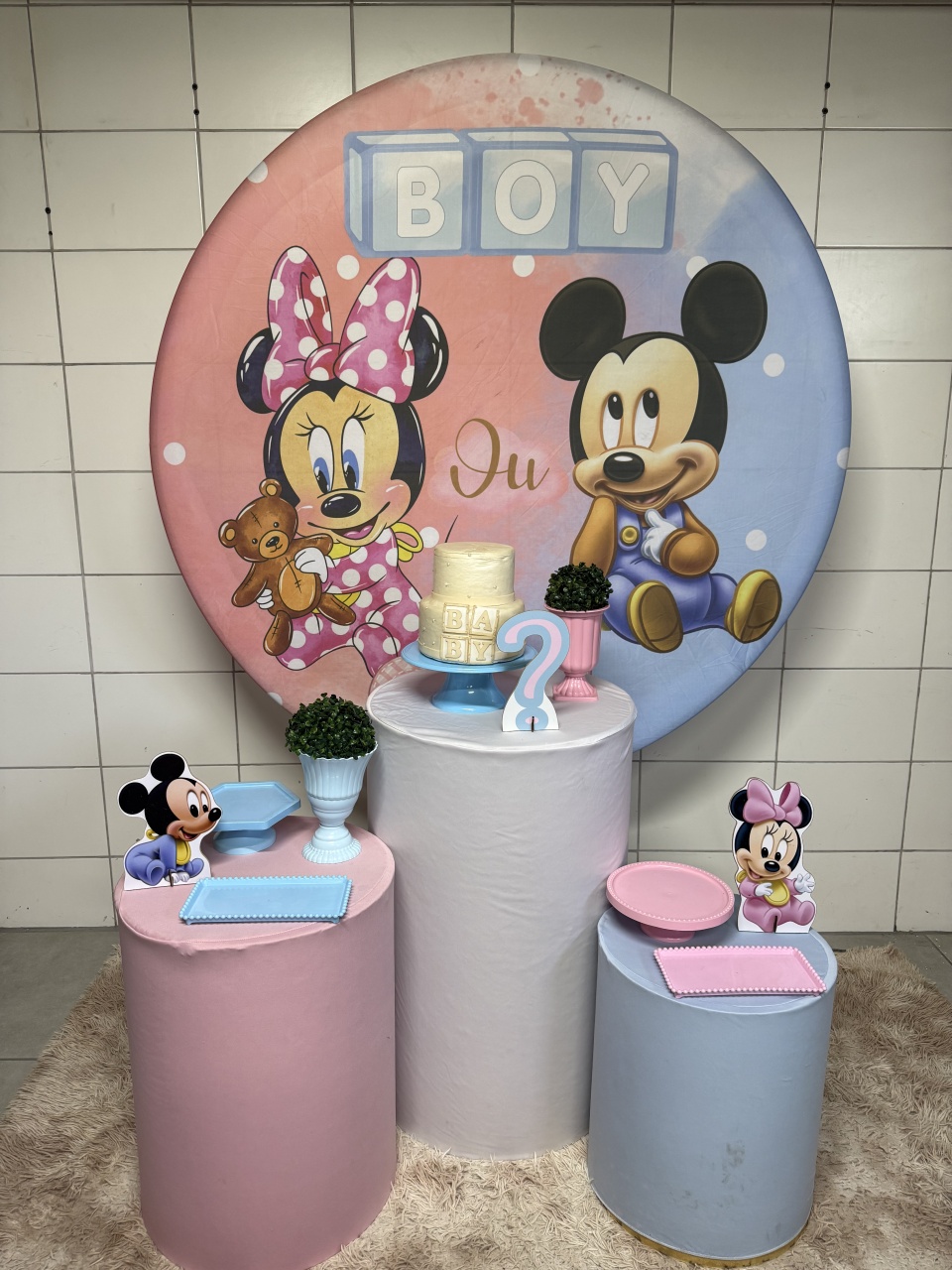 Kit Bronze 1 - Rev Mickey - PinkBluedecoracoes