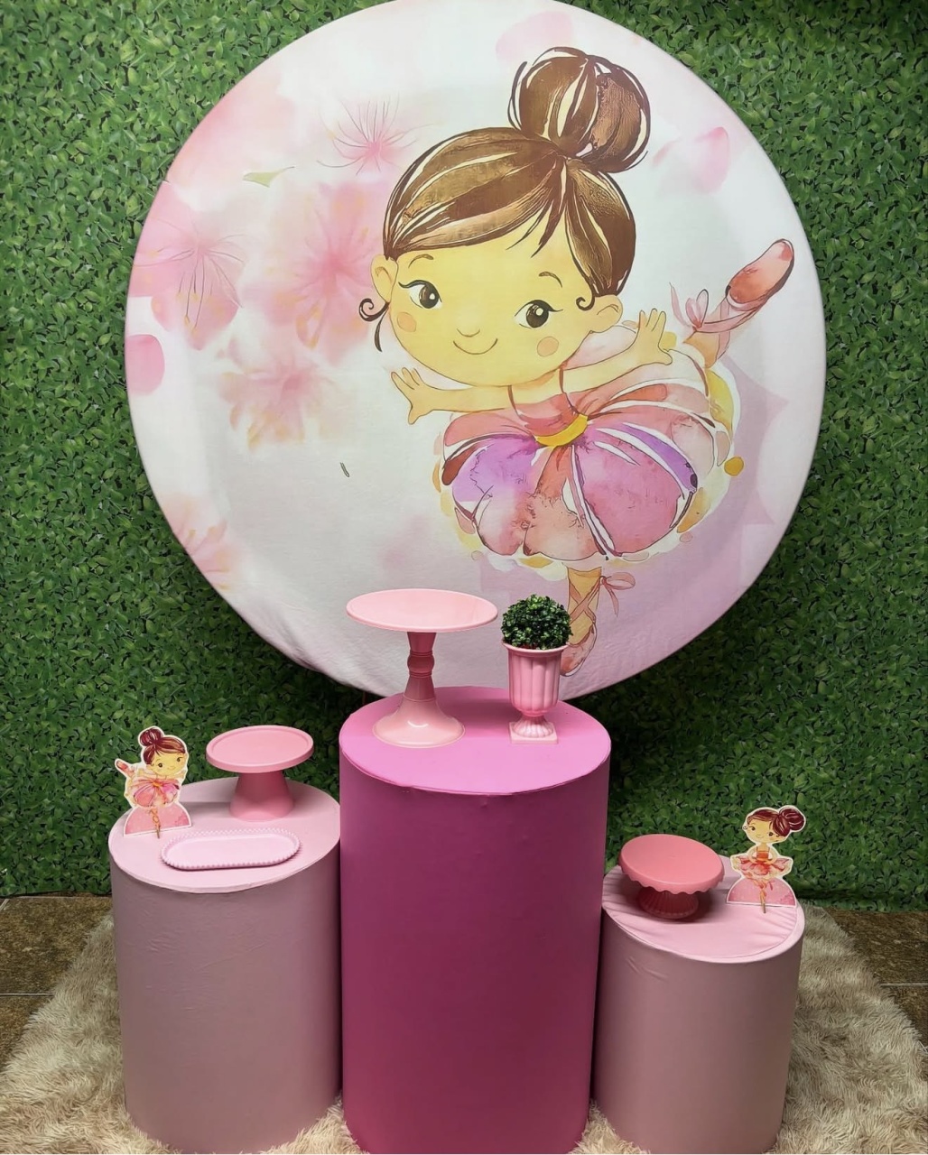 Kit Bronze 1 - Bailarina - PinkBluedecoracoes
