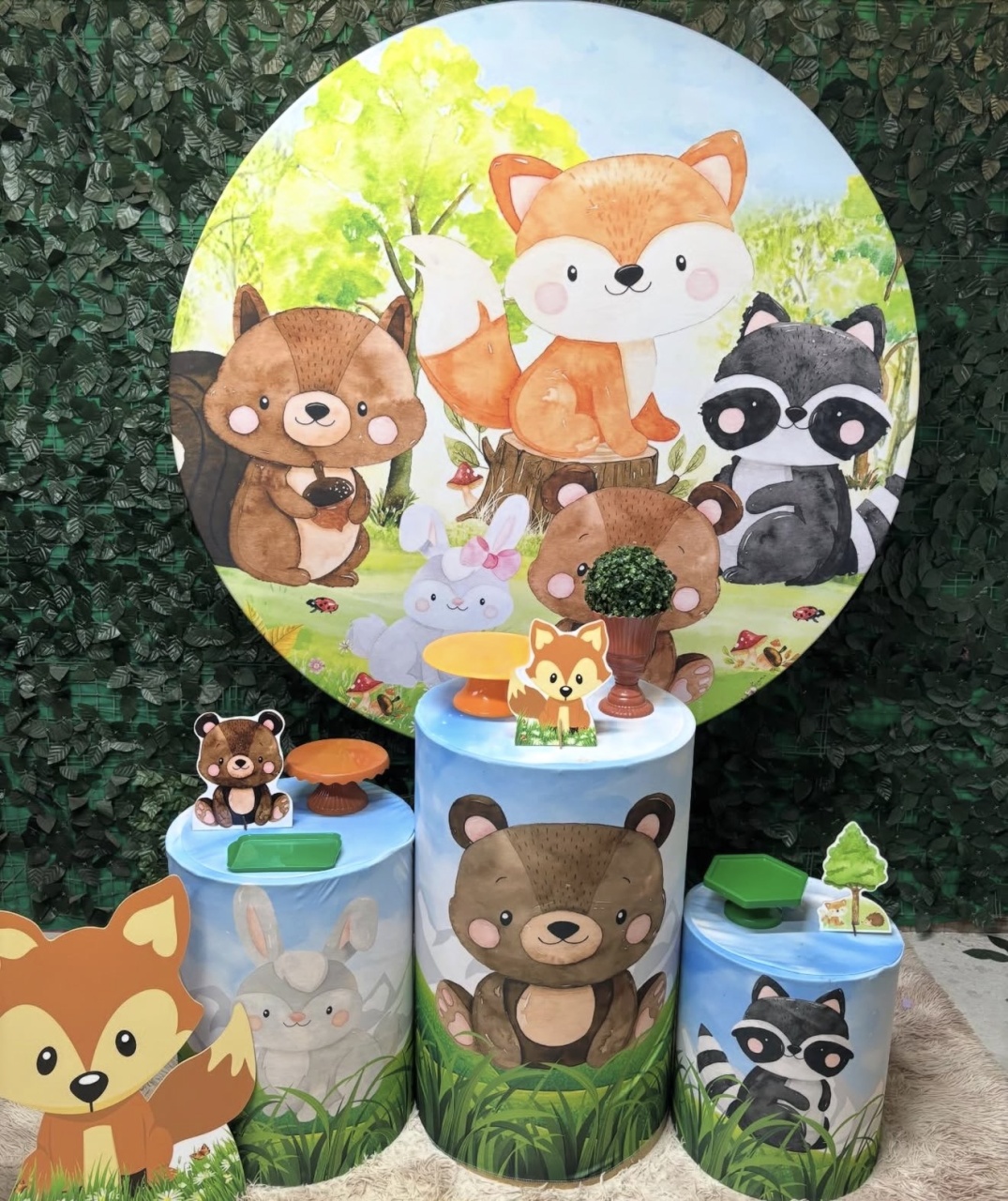 Kit Bronze 2 - Bosque Encantado 2 - PinkBluedecoracoes