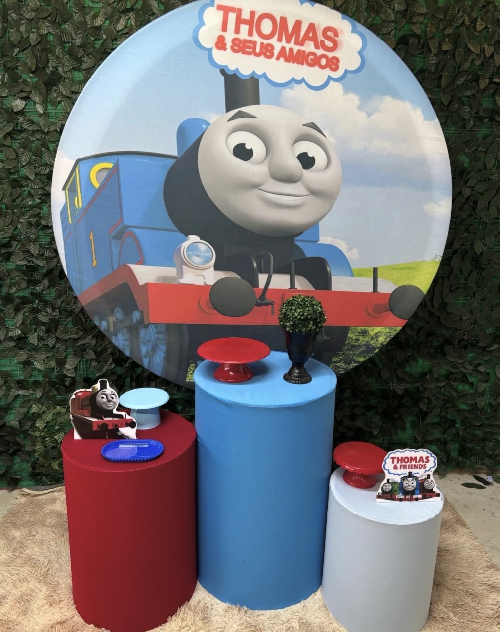 Kit Bronze 1 - Thomas E O Trem - PinkBluedecoracoes