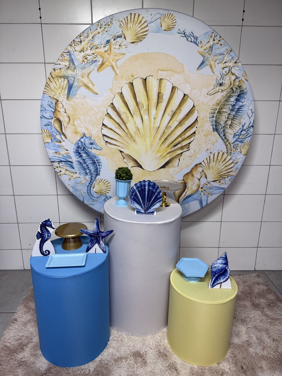 Kit Bronze 1 - Concha - PinkBluedecoracoes