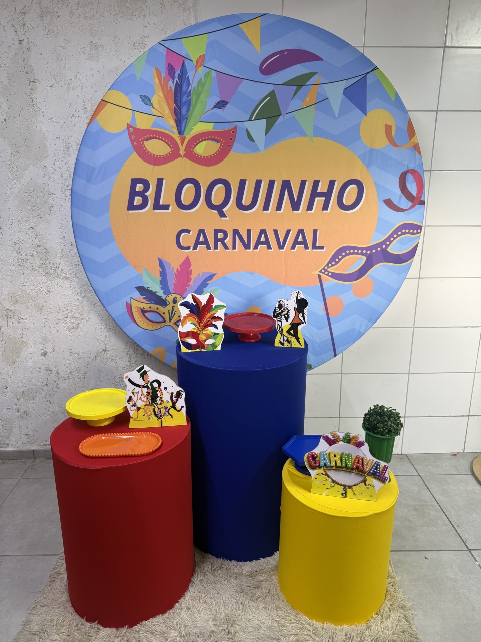 Kit Bronze 1 - Bloquinho de Carnaval - PinkBluedecoracoes