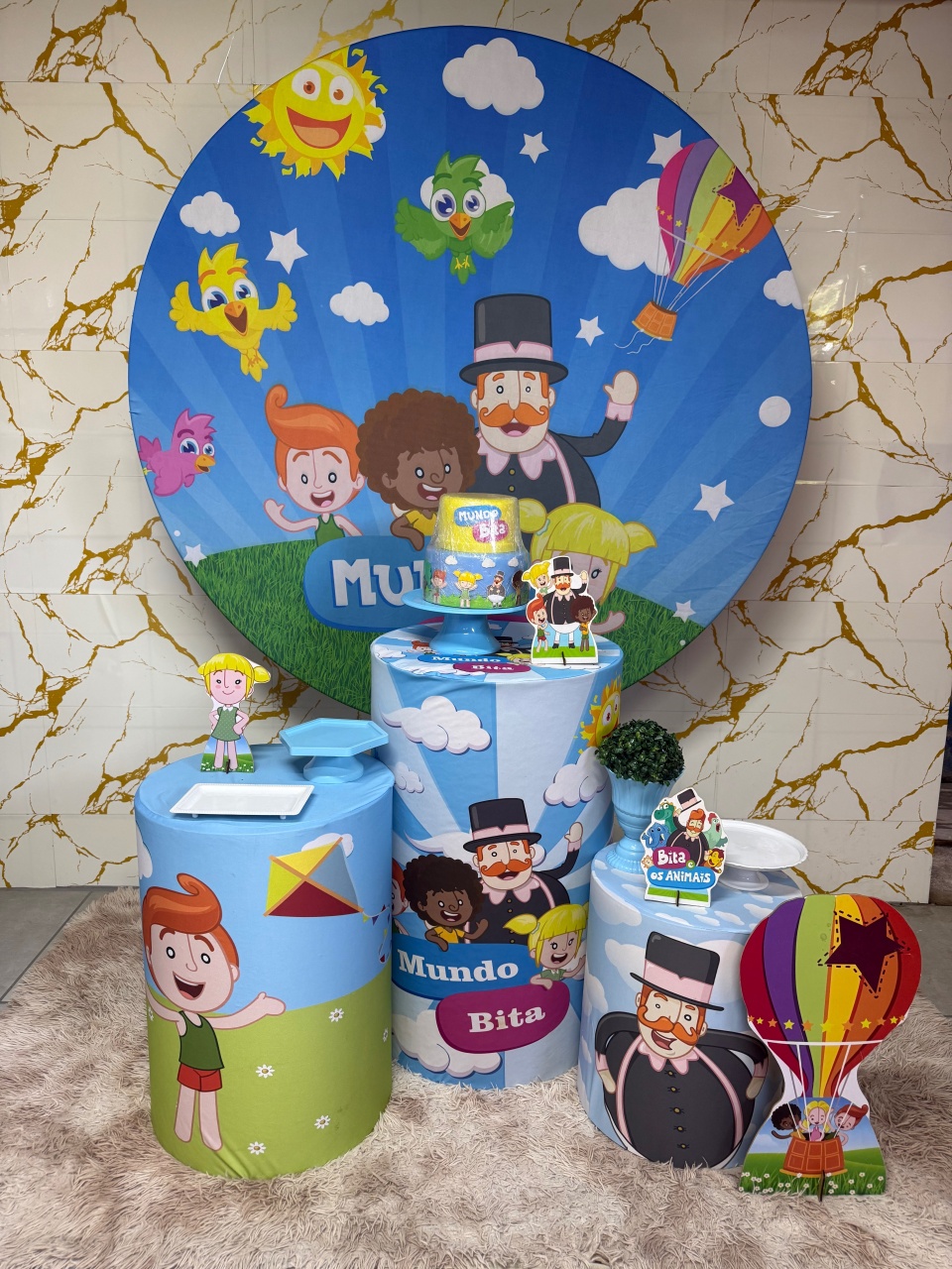 Kit Bronze 2 - Mundo Bita - PinkBluedecoracoes