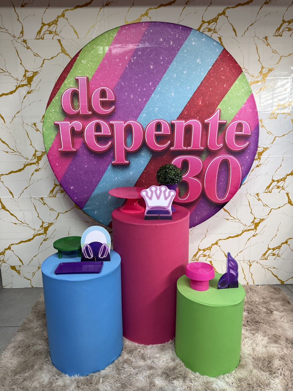 Kit Bronze 1 - de Repente 30 - PinkBluedecoracoes