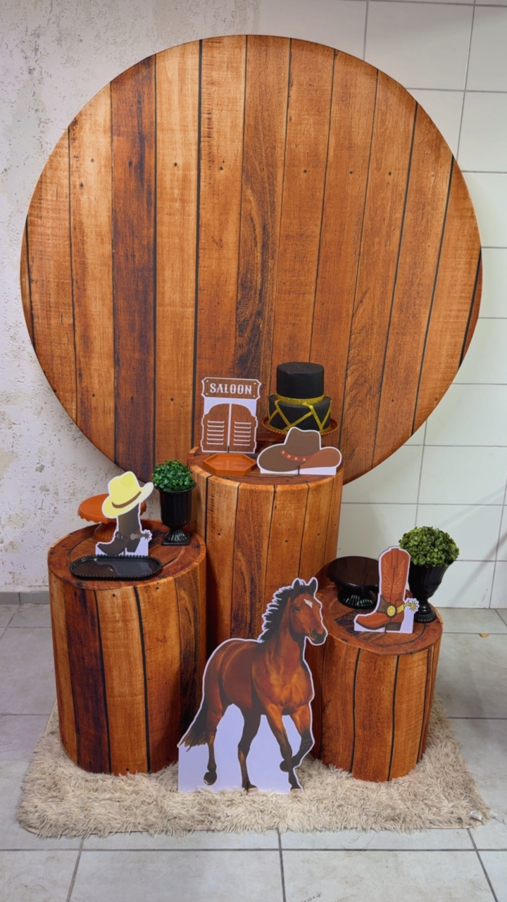 Kit Bronze 2 - Cavalo 2 - PinkBluedecoracoes