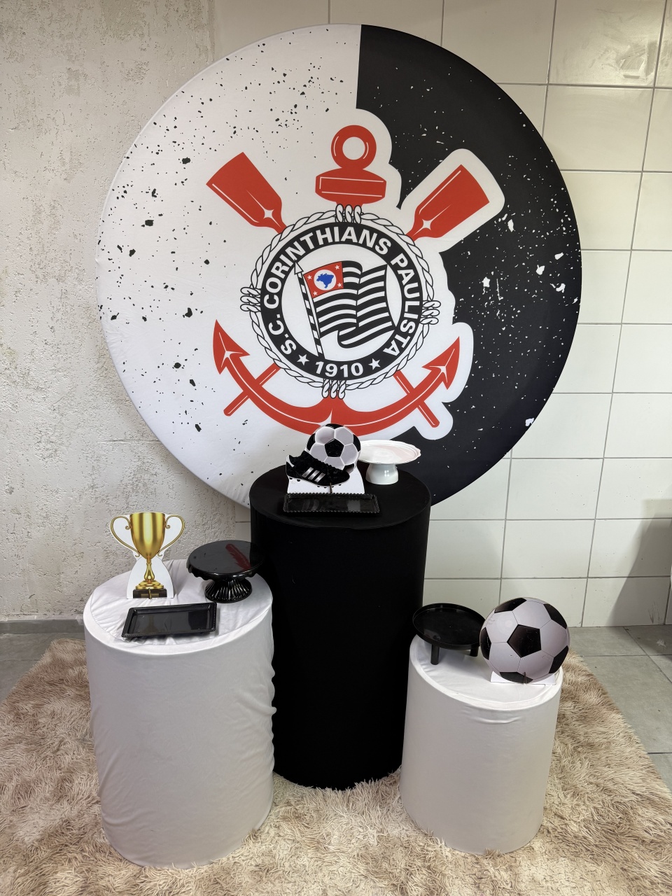 Kit Bronze 1 - Corinthians - PinkBluedecoracoes