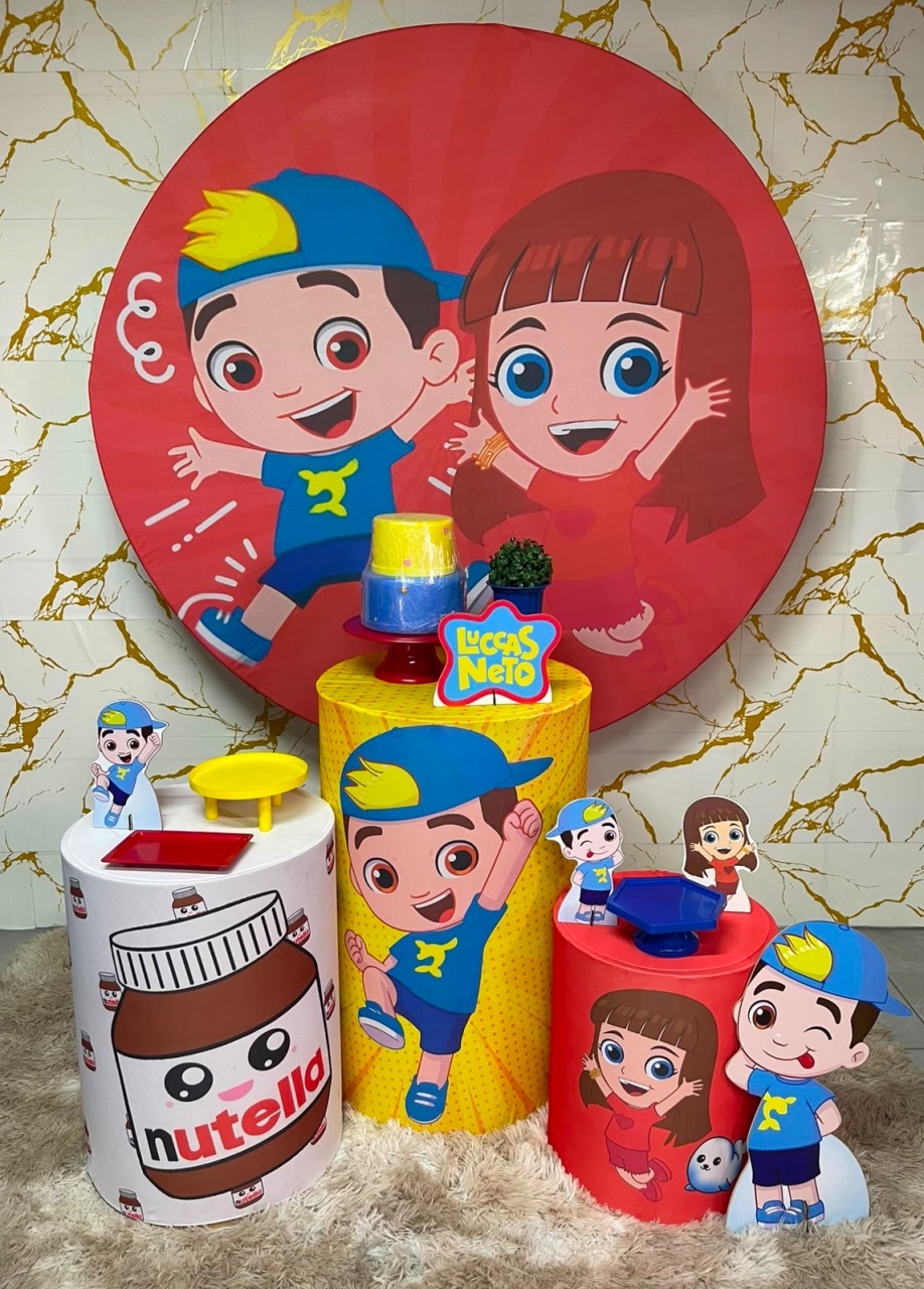 Kit Bronze 2 - Lucas Neto E Gi Neto - PinkBluedecoracoes