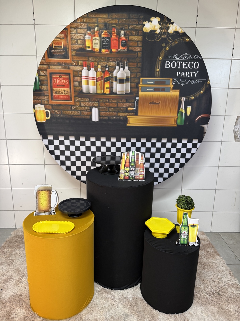 Kit Bronze 1 - Boteco 2 - PinkBluedecoracoes