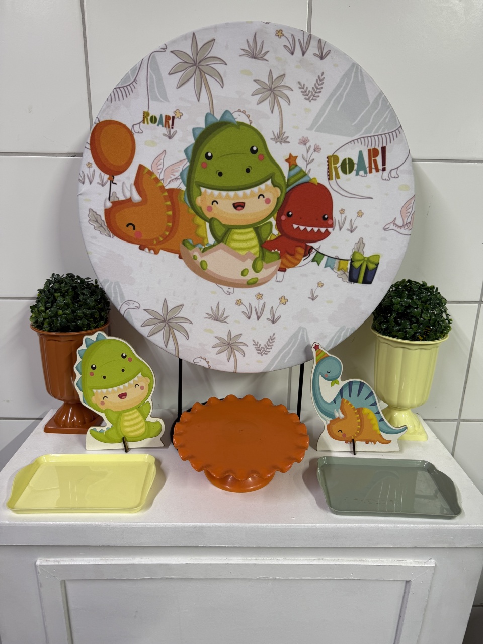 Mini Kit - Dino Baby - PinkBluedecoracoes