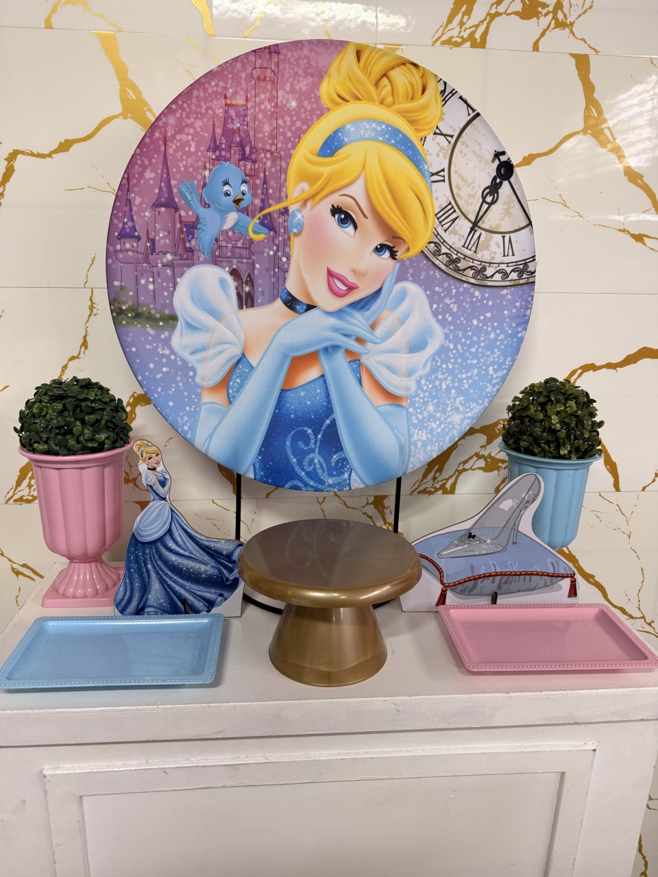 Mini Kit - Cinderela - PinkBluedecoracoes