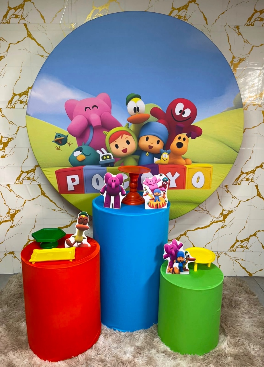 Kit Bronze 1 - Pocoyo - PinkBluedecoracoes