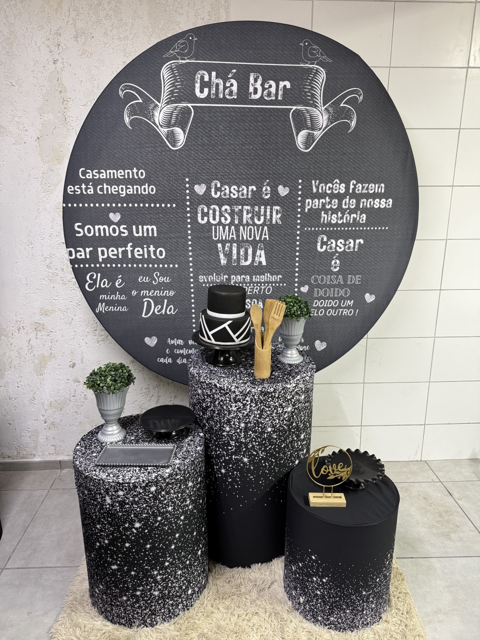 Kit Bronze 2 - Chá Bar - PinkBluedecoracoes