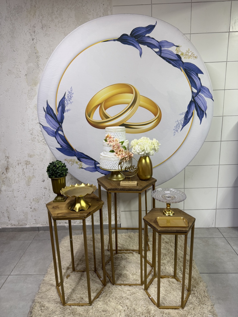Kit Pink - Alianças - PinkBluedecoracoes