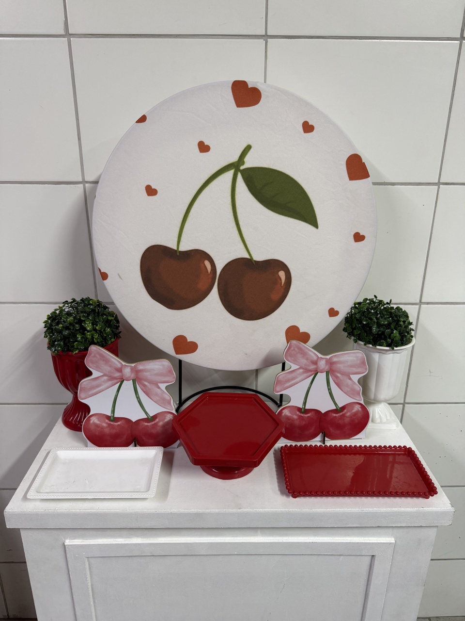 Mini Kit - Cereja - PinkBluedecoracoes