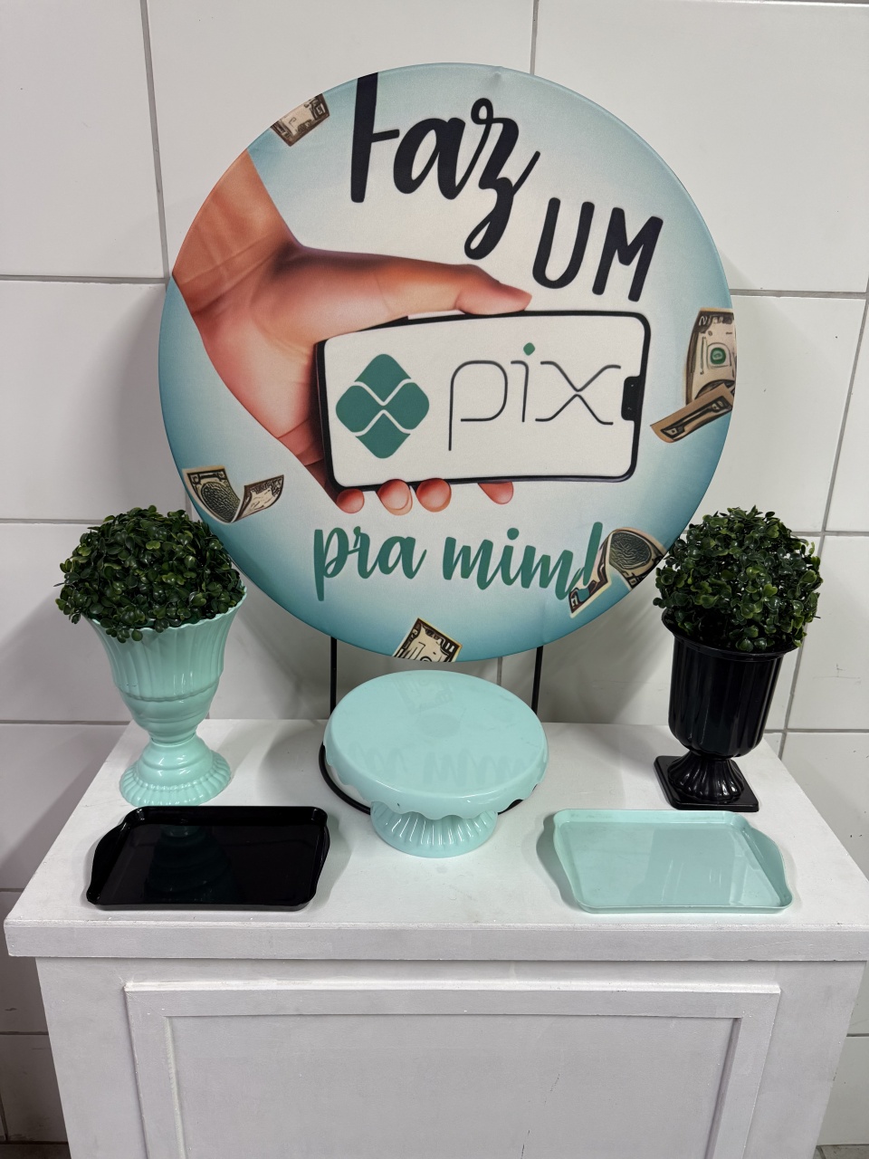 Mini Kit - Faz Um Pix - PinkBluedecoracoes
