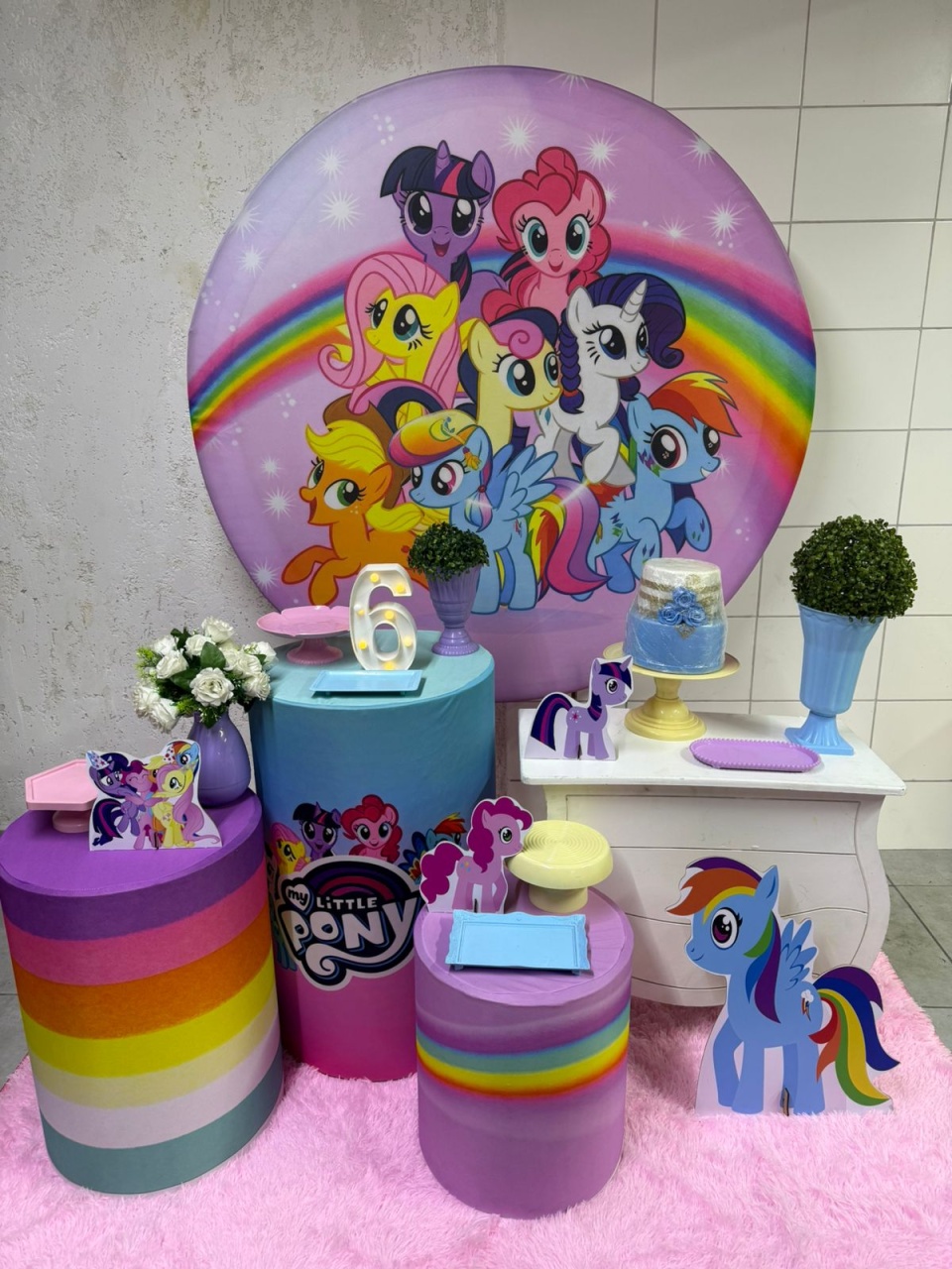 Prata - My Little Pony - PinkBluedecoracoes