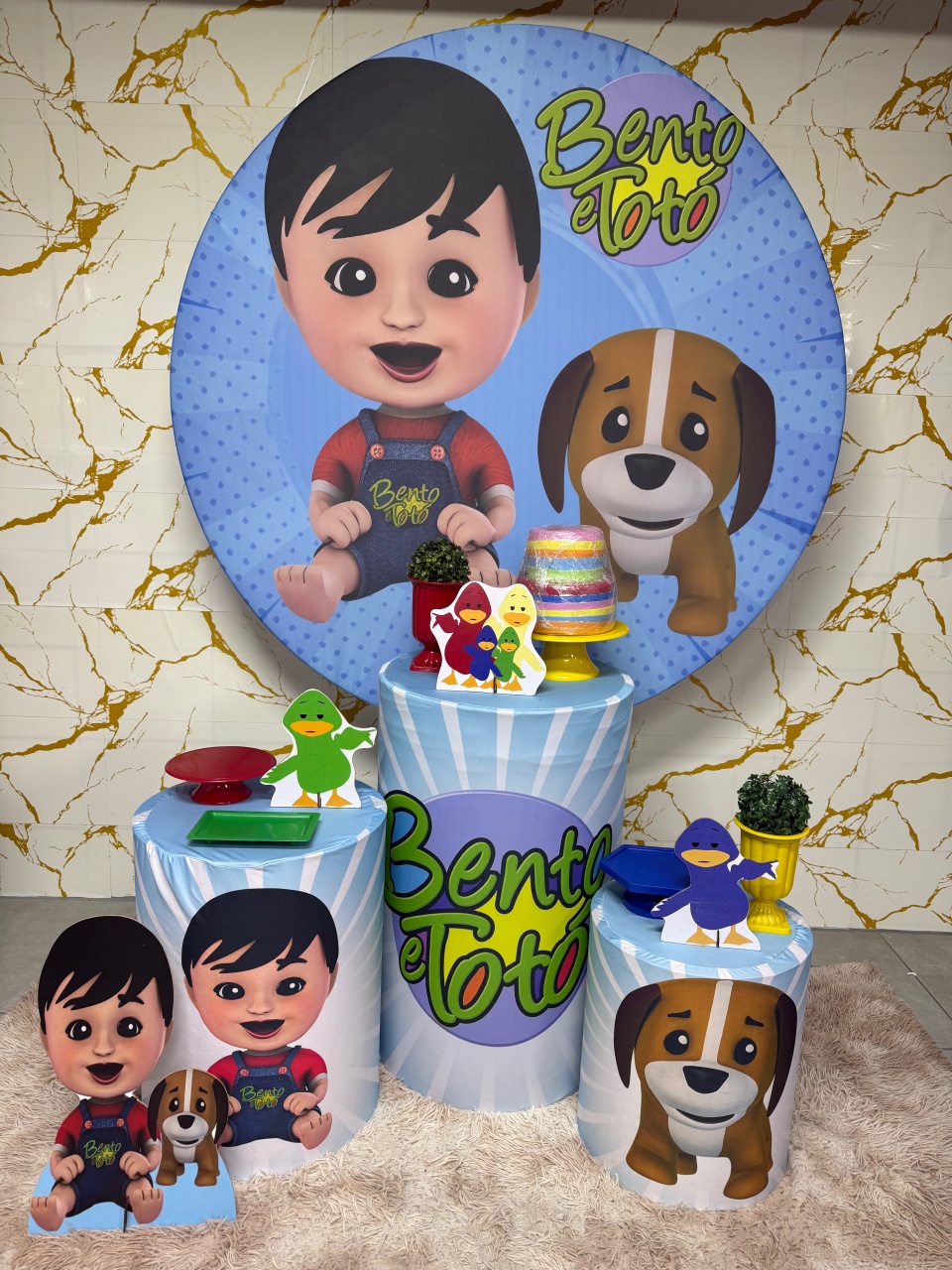 Kit Bronze 2 - Bento E Toto - PinkBluedecoracoes