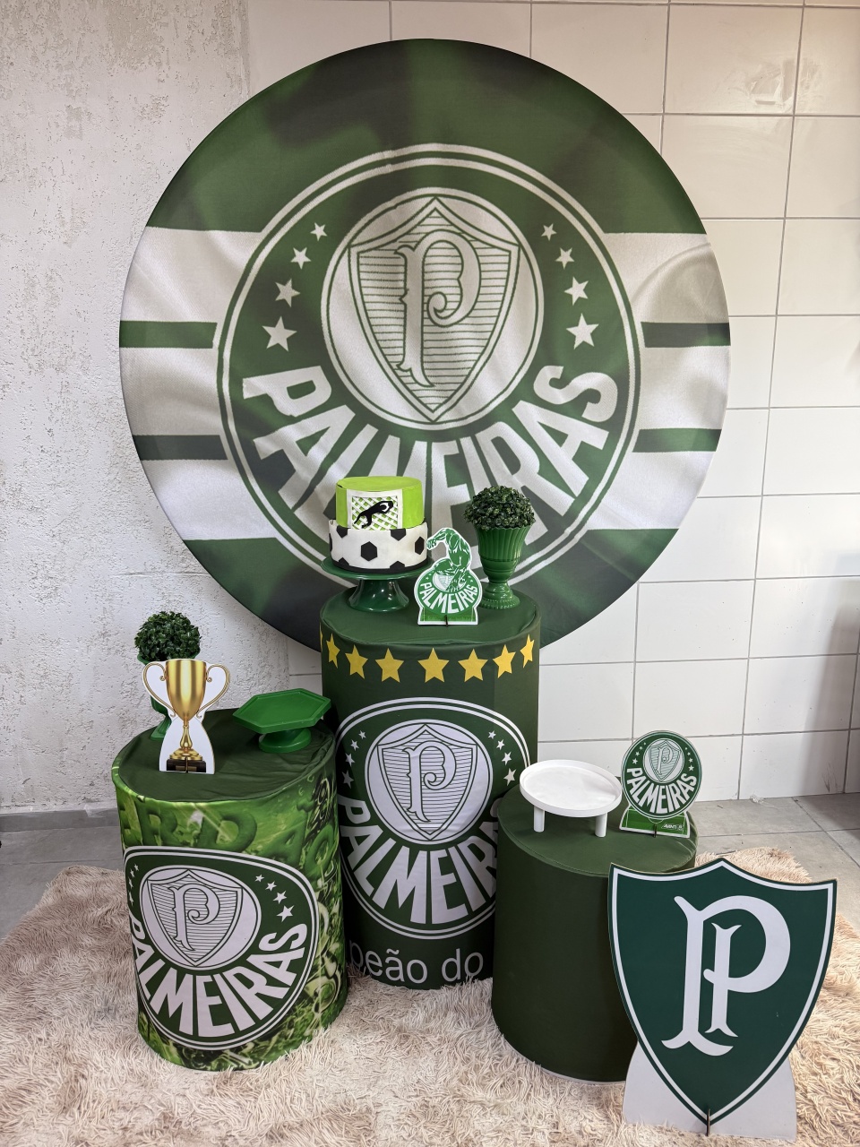 Kit Bronze 2 - Palmeiras - PinkBluedecoracoes