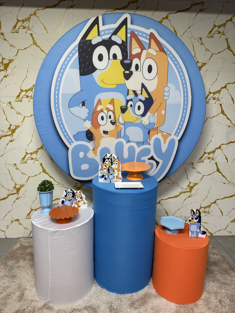 Kit Bronze 1 - Bluey - PinkBluedecoracoes