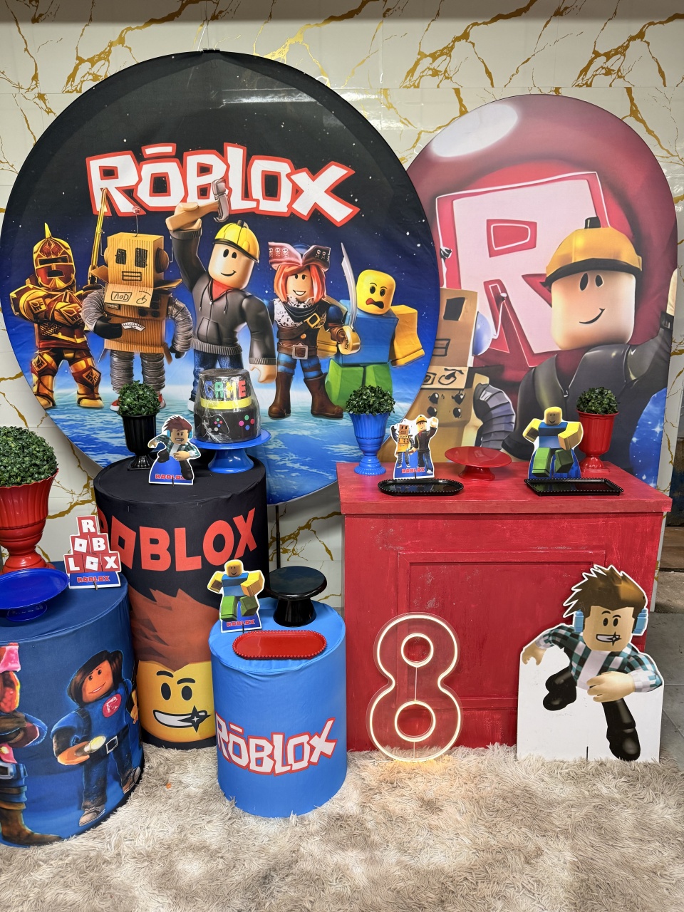 Kit Gold - Roblox - PinkBluedecoracoes