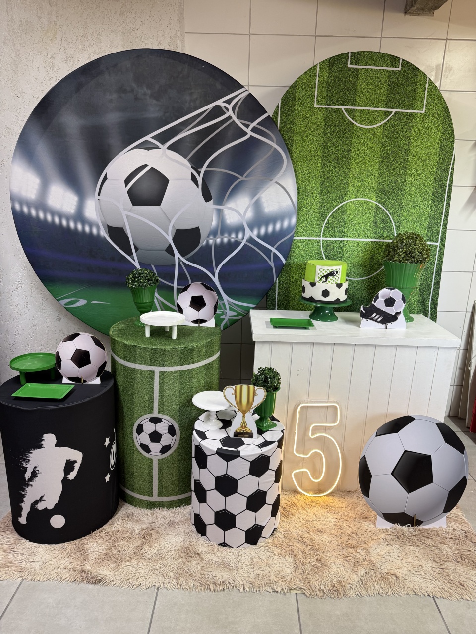 Kit Gold - Futebol - PinkBluedecoracoes