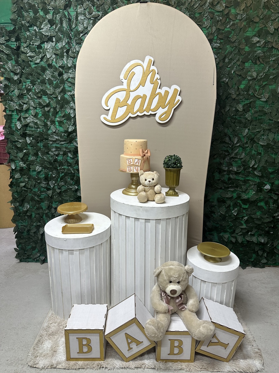 Kit Baby 1 - Nude - PinkBluedecoracoes