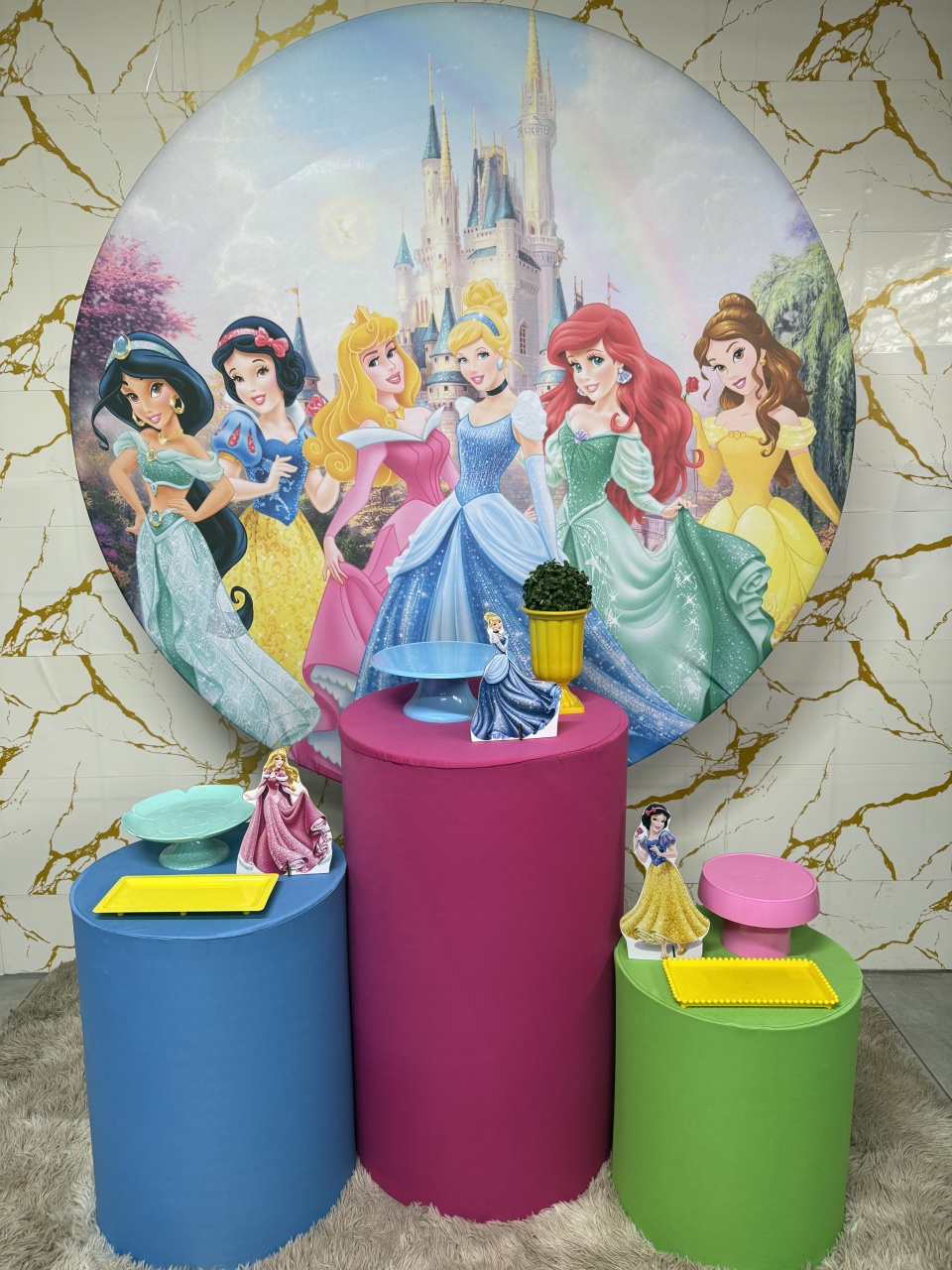 Kit Bronze 1 - Princesas - PinkBluedecoracoes