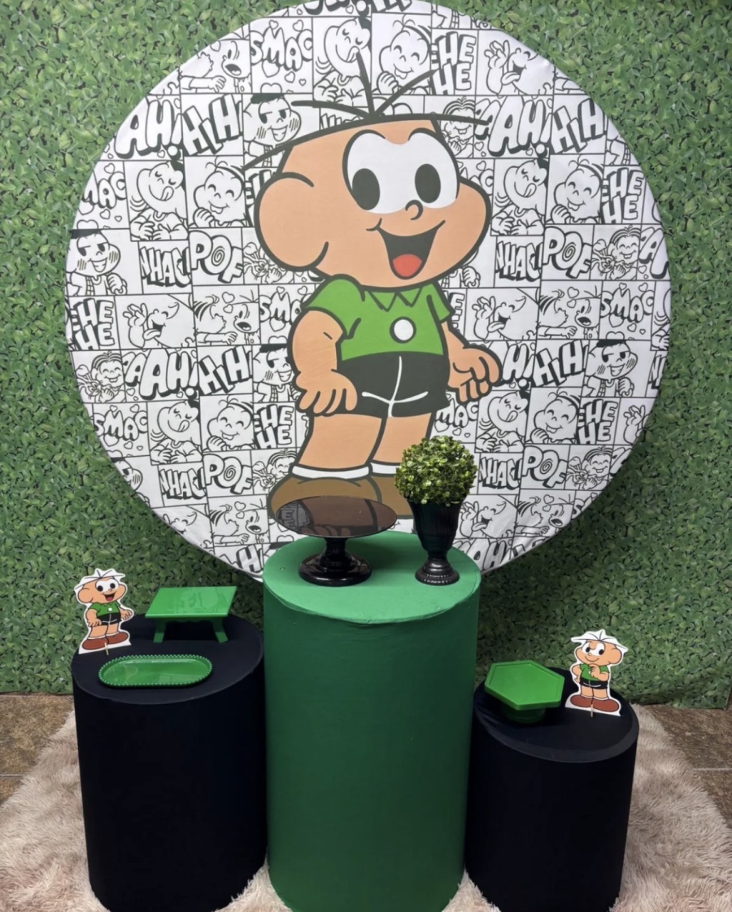 Kit Bronze 1 - Cebolinha - PinkBluedecoracoes