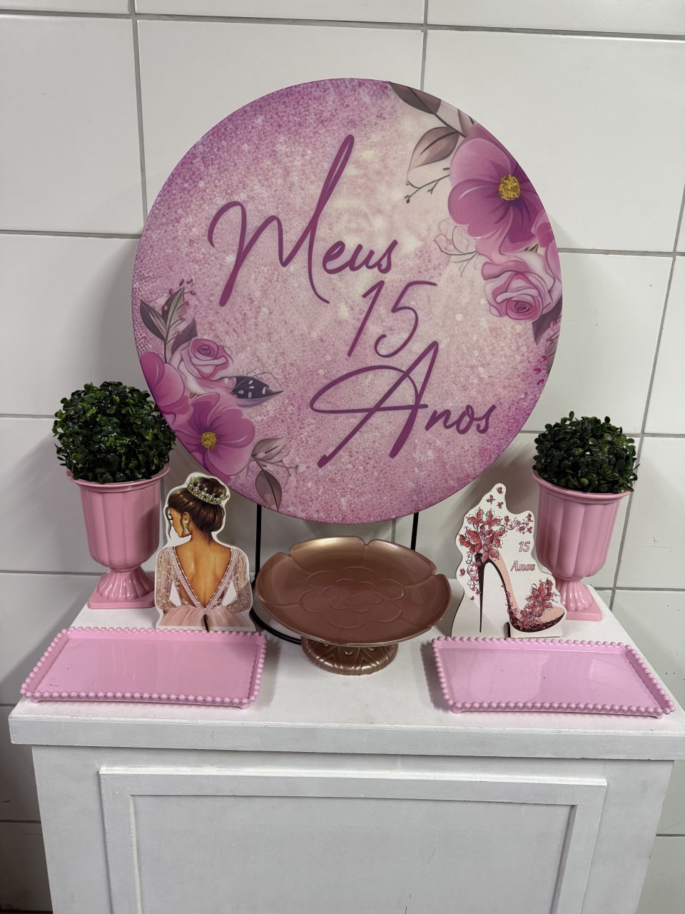 Mini Kit - 15 Anos - PinkBluedecoracoes