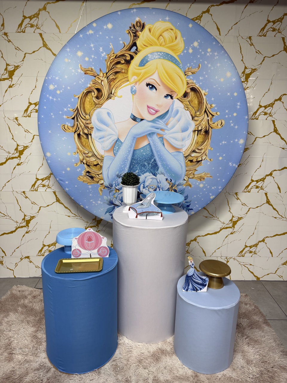 Kit Bronze 1 - Ciderela - PinkBluedecoracoes