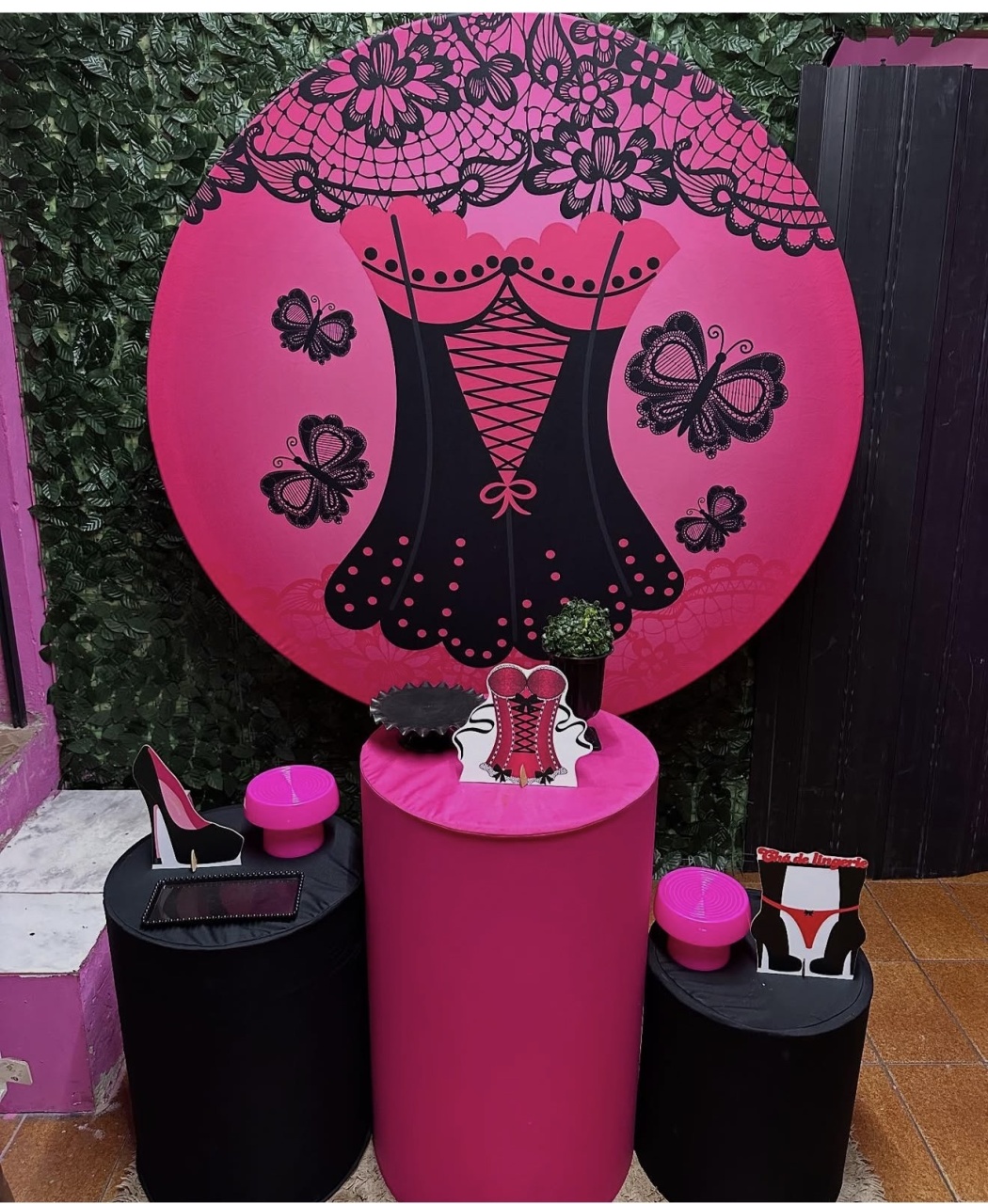 Kit Bronze 1- Chá de Lingerie - PinkBluedecoracoes