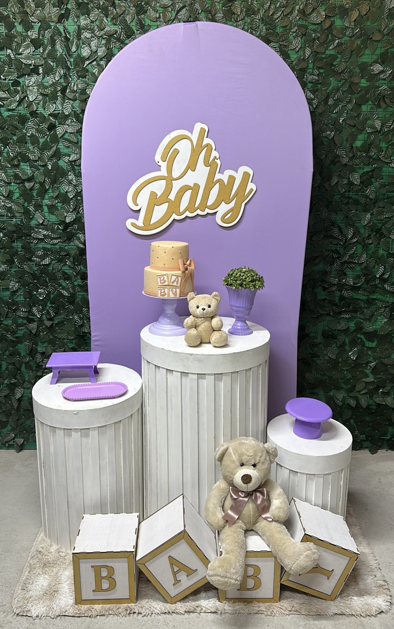 Kit Baby 1 - Lilás - PinkBluedecoracoes