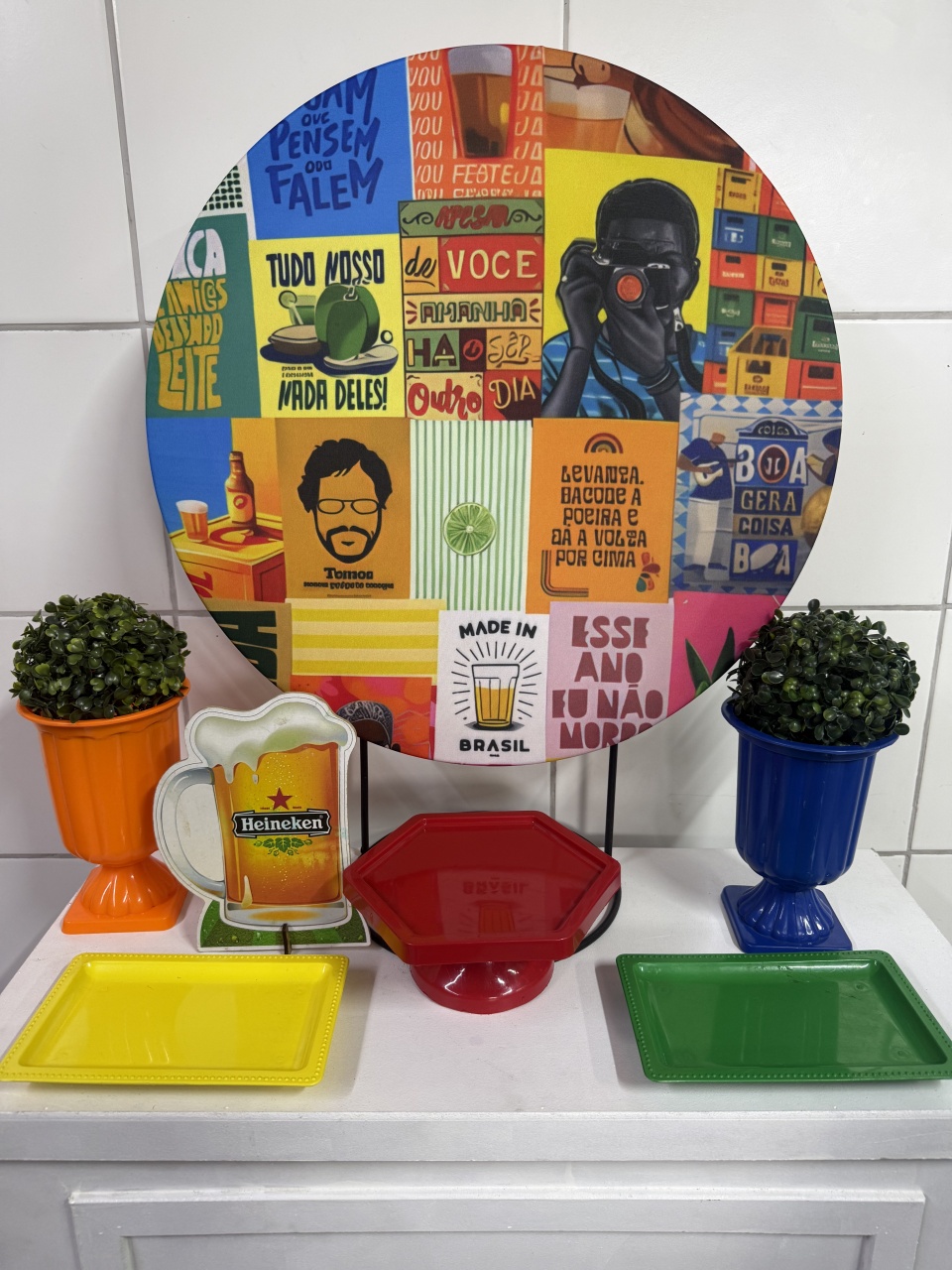 Mini Kit - Brasilidade - PinkBluedecoracoes