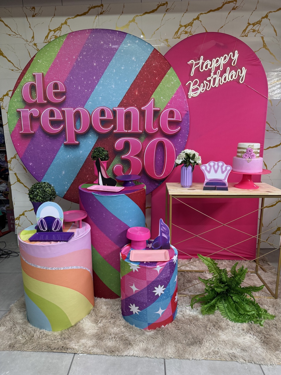 Kit Gold - de Repente 30 - PinkBluedecoracoes