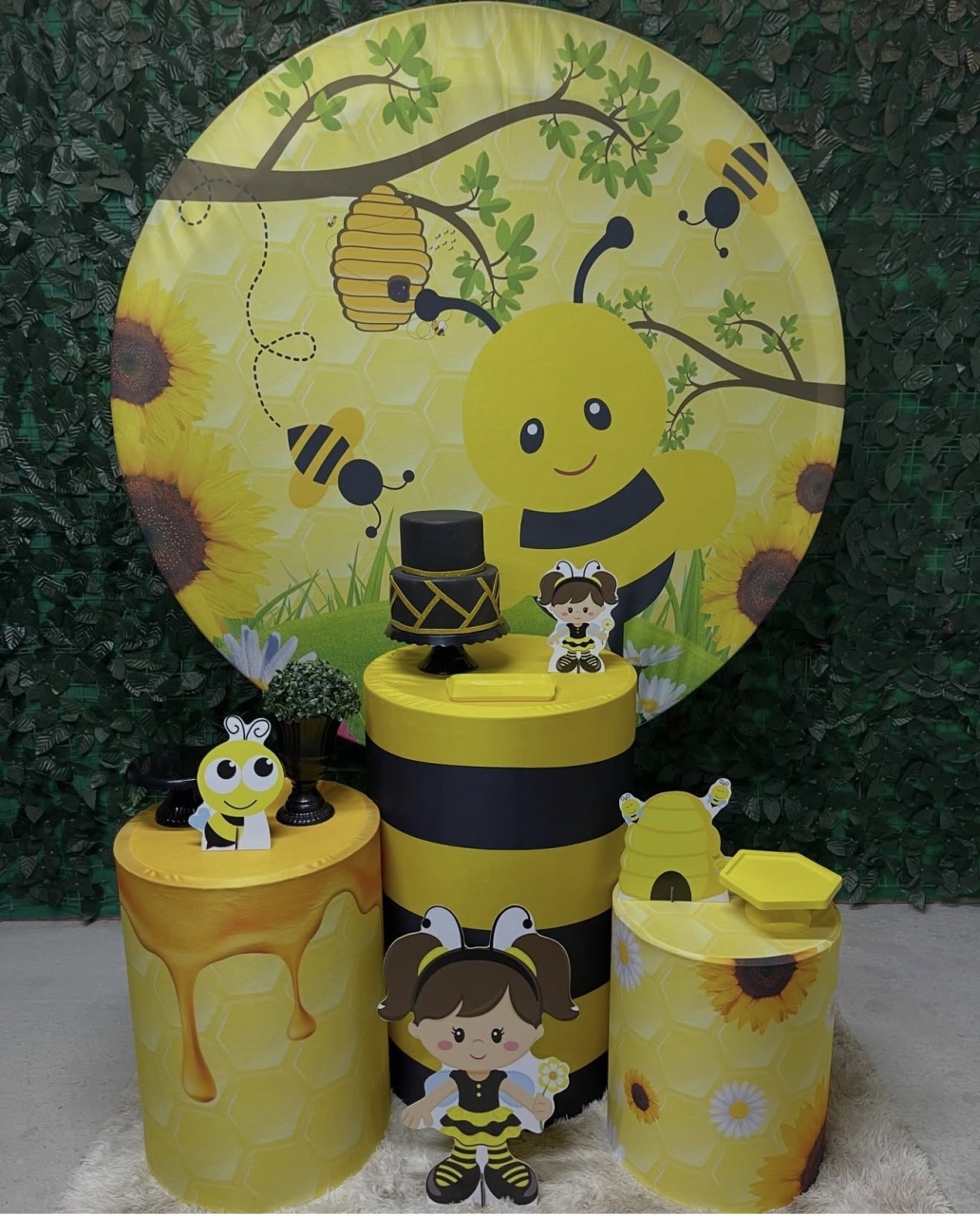 Kit Bronze 2 - Abelhinha - PinkBluedecoracoes