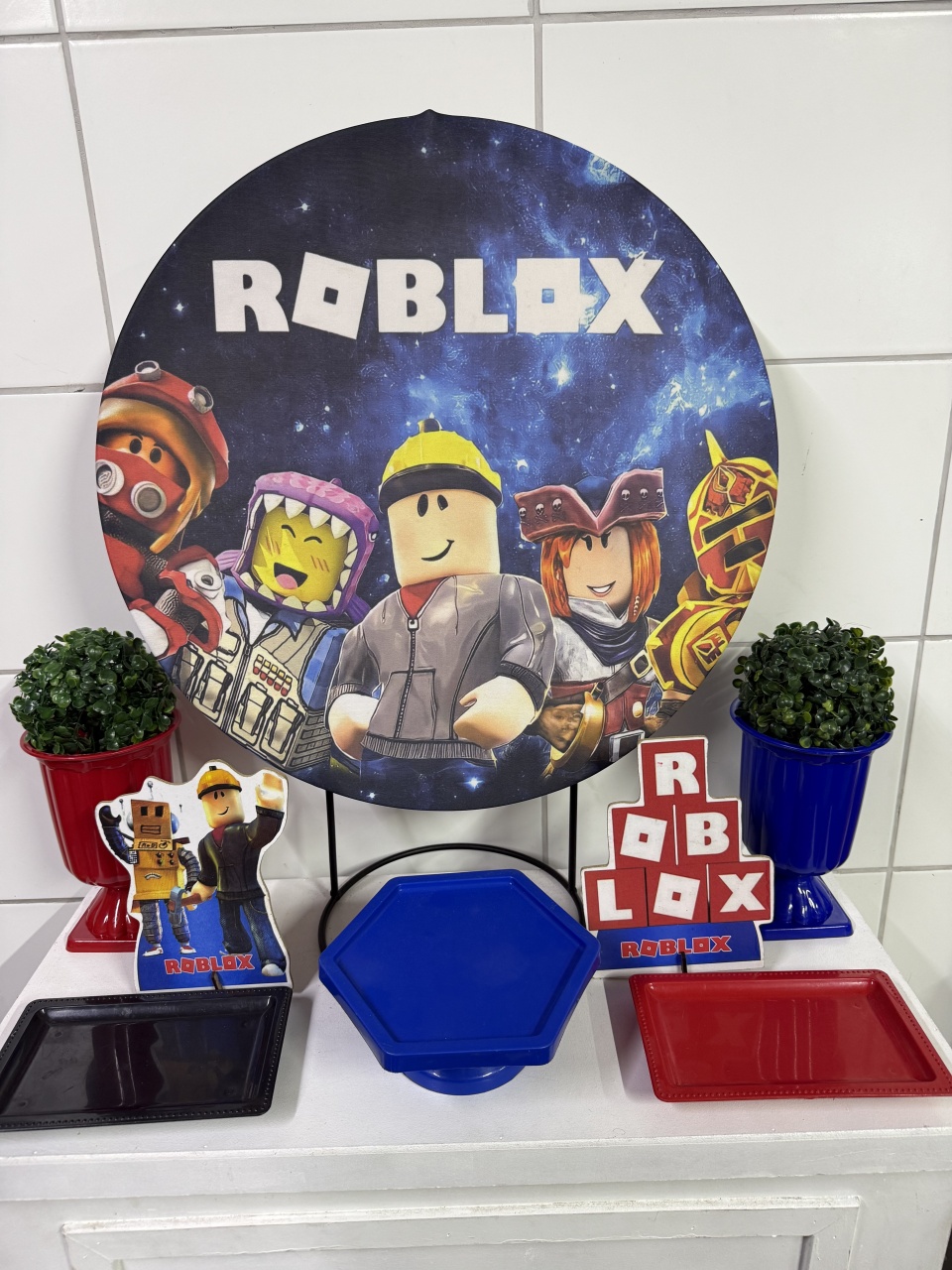 Mini Kit - Roblox 1 - PinkBluedecoracoes