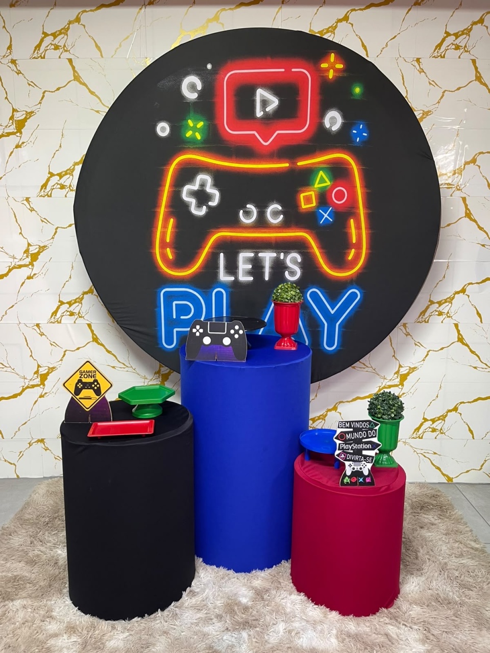 Kit Bronze 1 - Game - PinkBluedecoracoes
