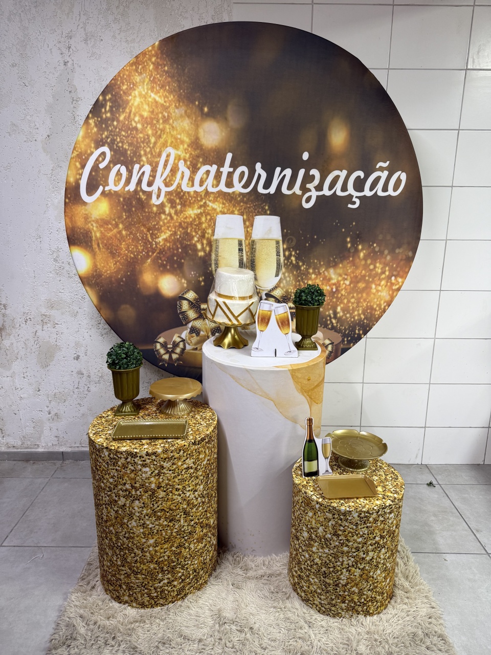 Kit Bronze 2 - Confraternização - PinkBluedecoracoes