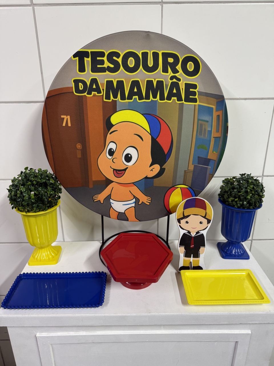 Mini Kit - Kiko - PinkBluedecoracoes