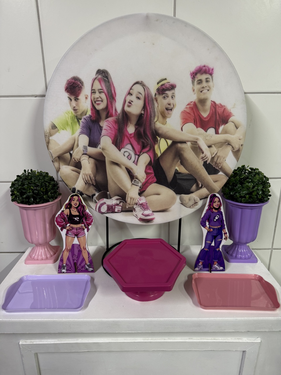 Mini Kit - Os Rosa - PinkBluedecoracoes