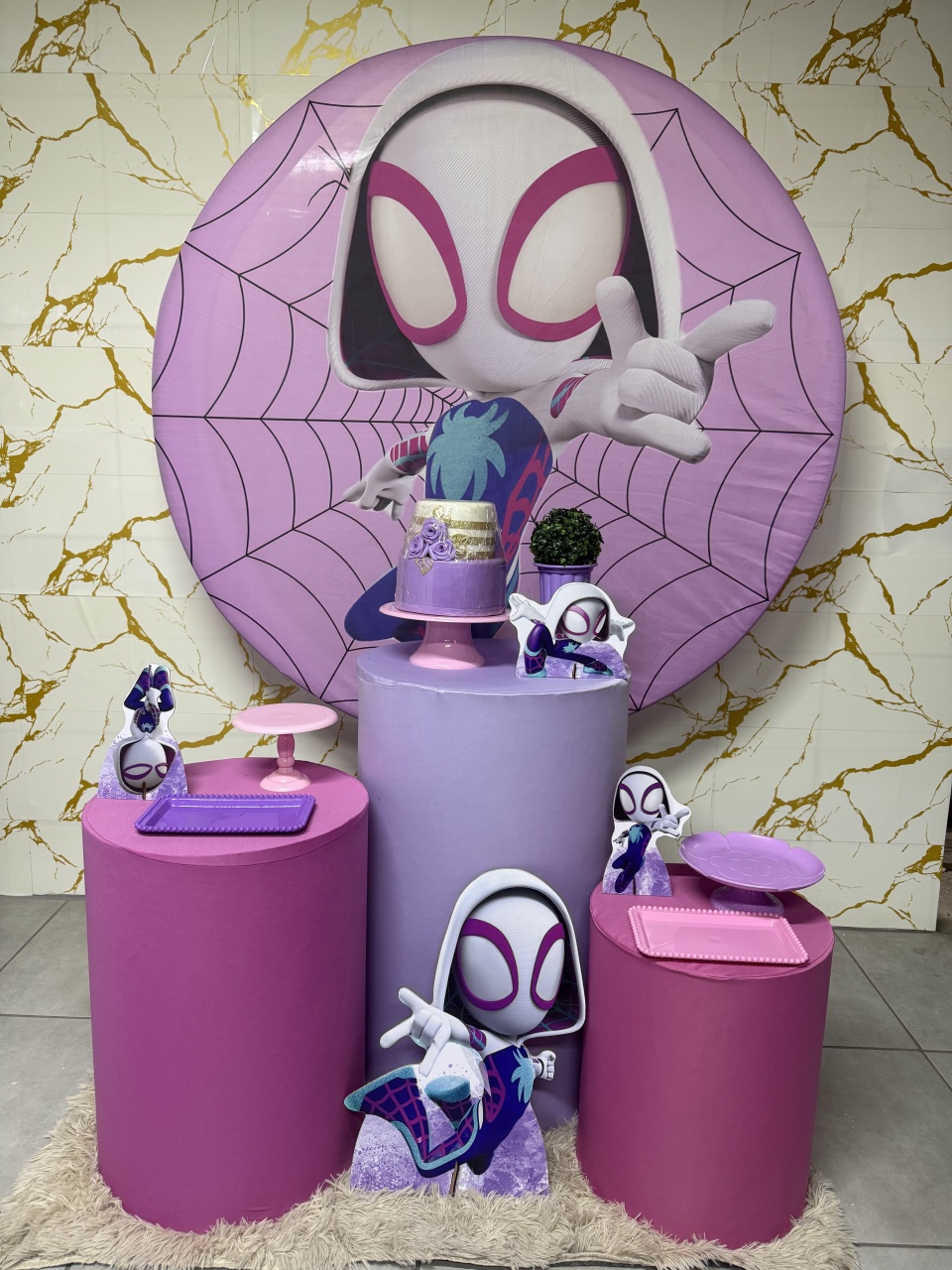 Kit Bronze 2 - Mulher Aranha - PinkBluedecoracoes